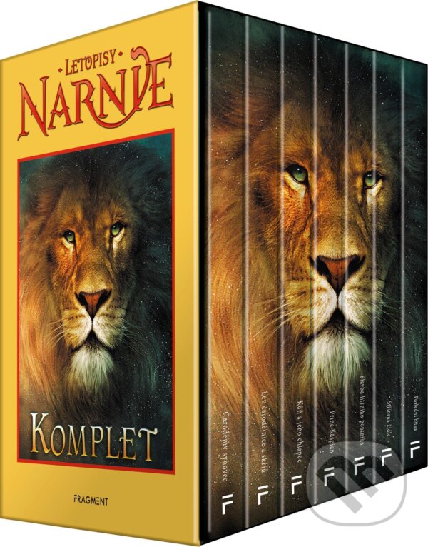 Kniha: NARNIE – komplet 1.-7.díl (BOX) (C.S. Lewis). Nakladatelství Fragment, 2021 Kniha: NARNIE – komplet 1.-7.díl (BOX) (C.S. Lewis). Nakladatelství Fragment, 2021