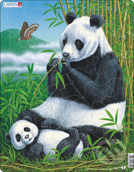 Puzzle: Panda D5 (Larsen). Larsen Puzzle: Panda D5 (Larsen). Larsen