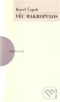 Kniha: Věc makropulos (Karel Čapek). Artur Kniha: Věc makropulos (Karel Čapek). Artur