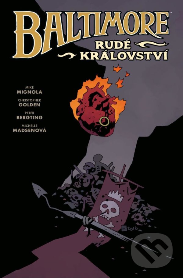 Kniha: Baltimore 8: Rudé království (Christopher Golden a Mike Mignola). Comics centrum, 2021 Kniha: Baltimore 8: Rudé království (Christopher Golden a Mike Mignola). Comics centrum, 2021