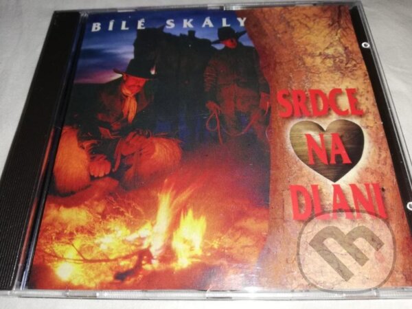 Hudební CD: Bílé skály: Srdce na dlani (Česká Muzika). Česká Muzika, 2010 Hudební CD: Bílé skály: Srdce na dlani (Česká Muzika). Česká Muzika, 2010