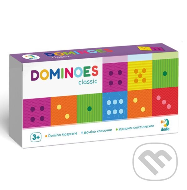 Společenská hra: Domino klasik 28 dílků (Dodo). Dodo, 2021 Společenská hra: Domino klasik 28 dílků (Dodo). Dodo, 2021