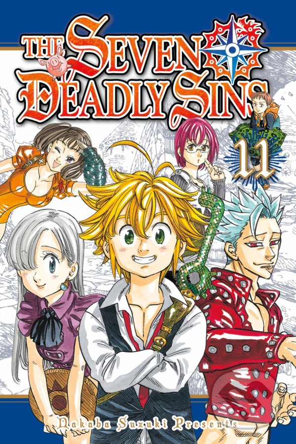 Kniha: The Seven Deadly Sins (Volume 11) (Nakaba Suzuki). Kodansha International, 2015 Kniha: The Seven Deadly Sins (Volume 11) (Nakaba Suzuki). Kodansha International, 2015