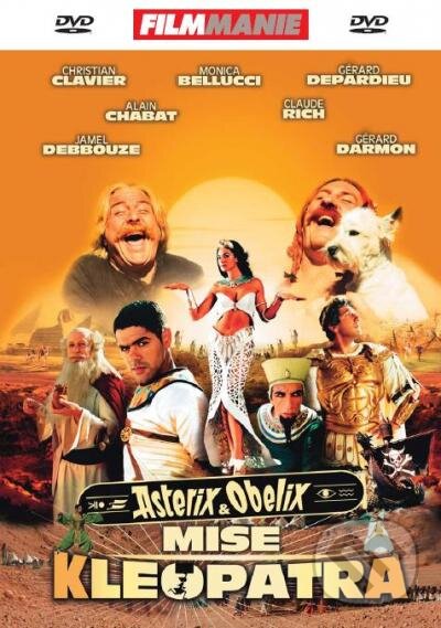 Film: Asterix a Obelix: Misia Kleopatra (Alain Chabat) (DVD). Hollywood, 2021 Film: Asterix a Obelix: Misia Kleopatra (Alain Chabat) (DVD). Hollywood, 2021