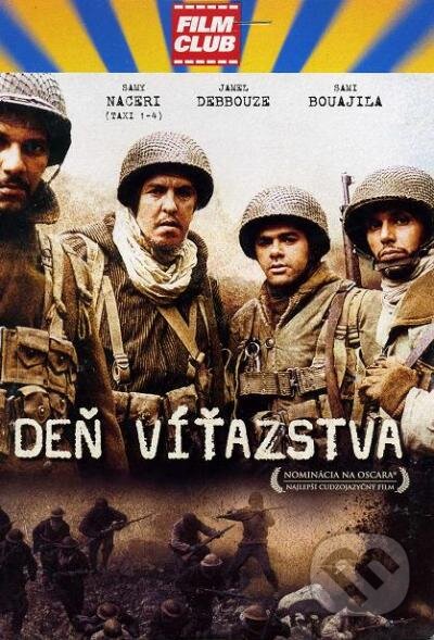 Film: Deň víťazstva (Rachid Bouchareb) (DVD). Hollywood, 2021 Film: Deň víťazstva (Rachid Bouchareb) (DVD). Hollywood, 2021
