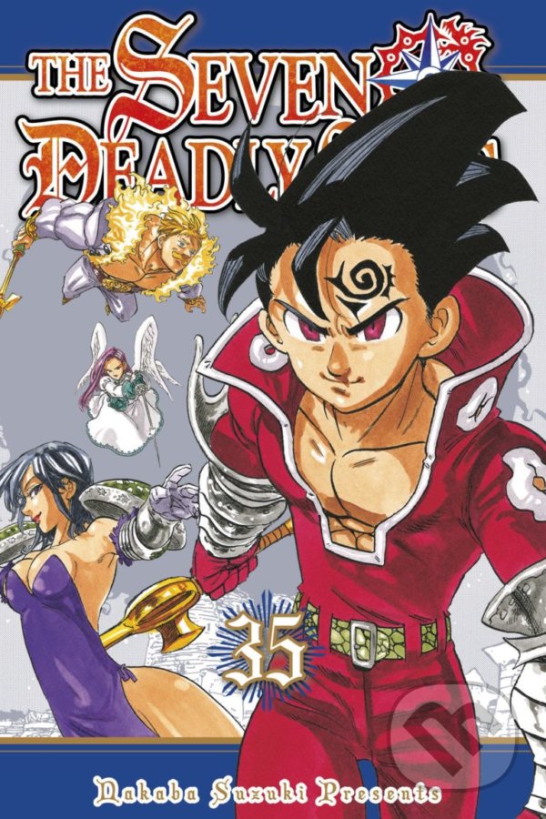 Kniha: The Seven Deadly Sins (Volume 35) (Nakaba Suzuki). Kodansha International, 2019 Kniha: The Seven Deadly Sins (Volume 35) (Nakaba Suzuki). Kodansha International, 2019