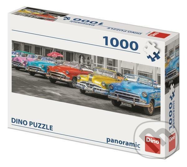 Puzzle: Sraz bouráku - panoramatické (Dino). Dino, 2021 Puzzle: Sraz bouráku - panoramatické (Dino). Dino, 2021