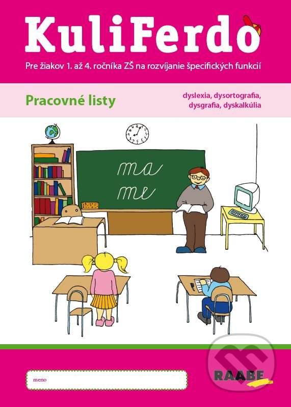 Kniha: Kuliferdo - pracovné listy (Autorský kolektiv). Raabe, 2021 Kniha: Kuliferdo - pracovné listy (Autorský kolektiv). Raabe, 2021