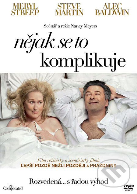 Film: Nejako sa to komplikuje (Nancy Meyers) (DVD). Bonton Film, 2009 Film: Nejako sa to komplikuje (Nancy Meyers) (DVD). Bonton Film, 2009