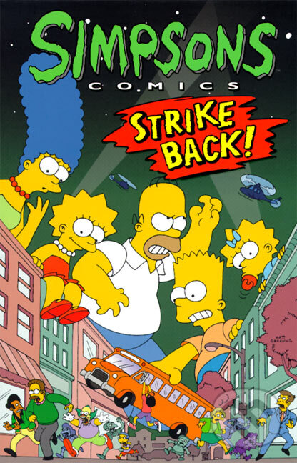 Kniha: Simpsons Comics - Strike Back (Matt Groening). Titan Books Kniha: Simpsons Comics - Strike Back (Matt Groening). Titan Books