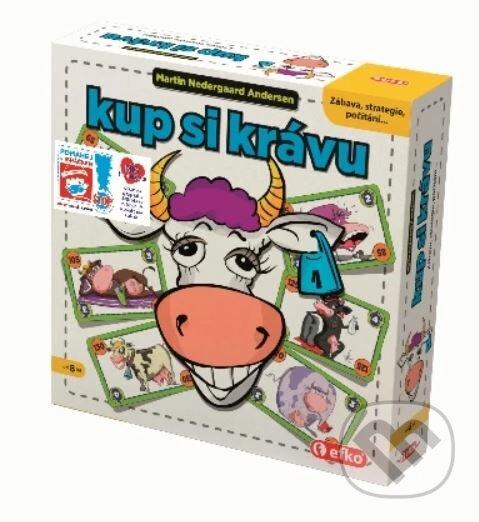 Společenská hra: Kup si krávu (Martin Nedergaard Andersen). EFKO karton s.r.o., 2018 Společenská hra: Kup si krávu (Martin Nedergaard Andersen). EFKO karton s.r.o., 2018