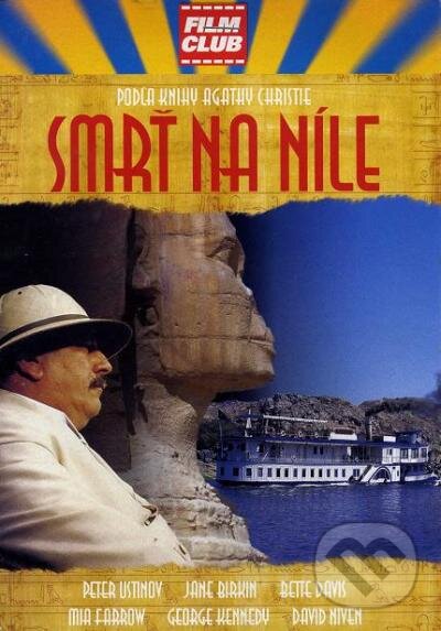 Film: Smrť na Níle (Kenneth Branagh a John Guillermin) (DVD). Hollywood, 2021 Film: Smrť na Níle (Kenneth Branagh a John Guillermin) (DVD). Hollywood, 2021