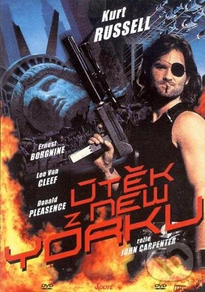 Film: Útek z New Yorku (John Carpenter) (DVD). Hollywood, 2021 Film: Útek z New Yorku (John Carpenter) (DVD). Hollywood, 2021