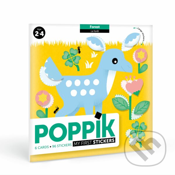 Společenská hra: Moje prvé samolepky les (Poppik). Poppik, 2021 Společenská hra: Moje prvé samolepky les (Poppik). Poppik, 2021