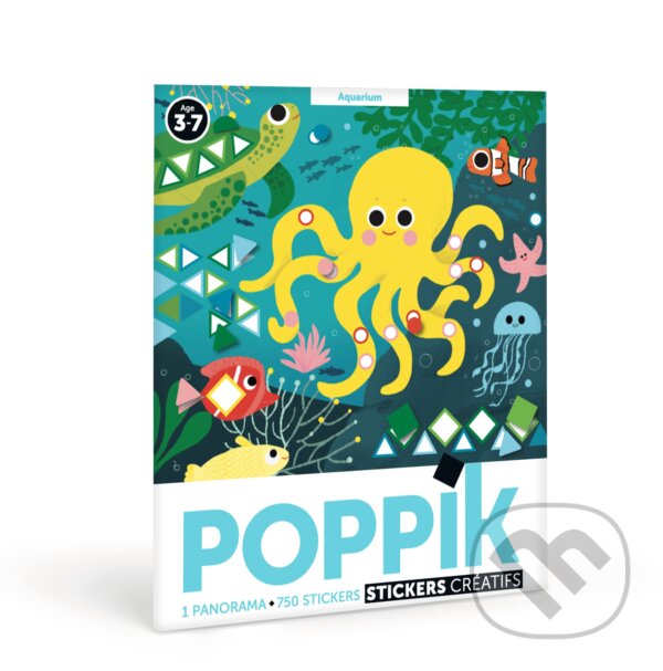 Společenská hra: Samolepková panoráma Akvárium (Poppik). Poppik, 2021 Společenská hra: Samolepková panoráma Akvárium (Poppik). Poppik, 2021