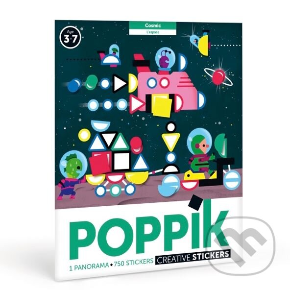 Společenská hra: Samolepková panoráma Vesmírne (Poppik). Poppik, 2021 Společenská hra: Samolepková panoráma Vesmírne (Poppik). Poppik, 2021