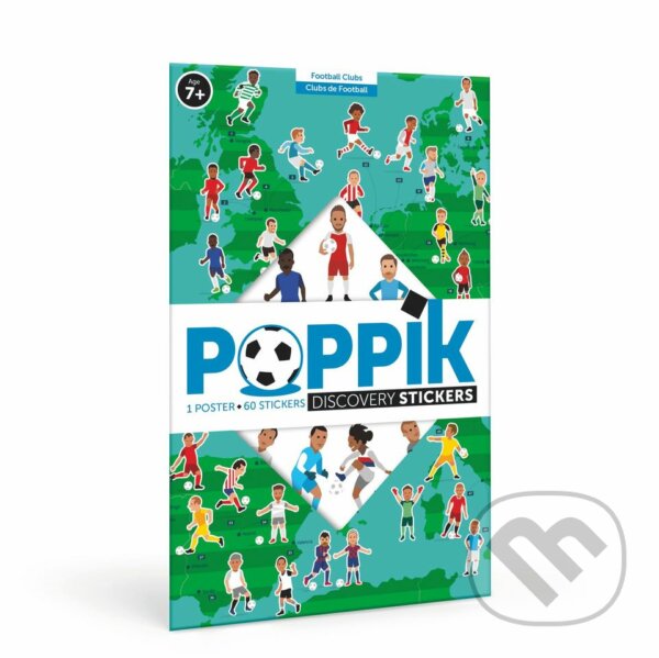 Spoločenská hra: FUTBAL - vzdelávací samolepkový plagát (Poppik). Poppik, 2021 Spoločenská hra: FUTBAL - vzdelávací samolepkový plagát (Poppik). Poppik, 2021
