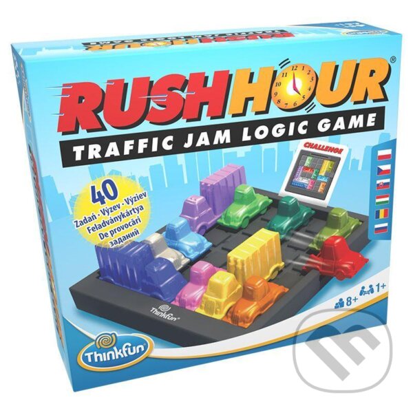 Spoločenská hra: Rush Hour (ThinkFun). ThinkFun, 2021 Spoločenská hra: Rush Hour (ThinkFun). ThinkFun, 2021