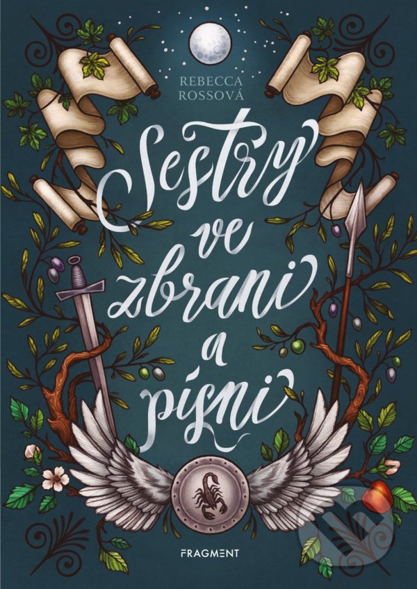 Kniha: Sestry ve zbrani a písni (Rebecca Ross). Nakladatelství Fragment, 2021 Kniha: Sestry ve zbrani a písni (Rebecca Ross). Nakladatelství Fragment, 2021