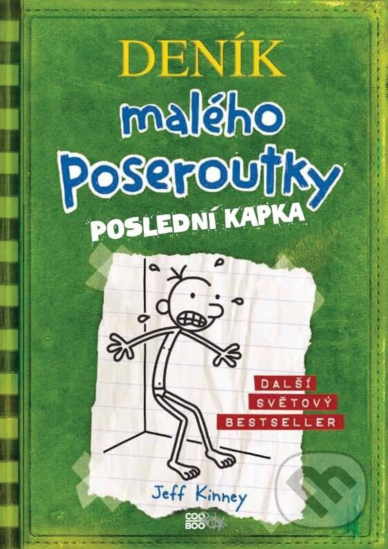 Kniha: Deník malého poseroutky 3 (Jeff Kinney). Albatros CZ, 2010 Kniha: Deník malého poseroutky 3 (Jeff Kinney). Albatros CZ, 2010