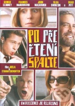 Film: Po prečítaní spáľte (Joel Coen) (DVD). Hollywood, 2008 Film: Po prečítaní spáľte (Joel Coen) (DVD). Hollywood, 2008