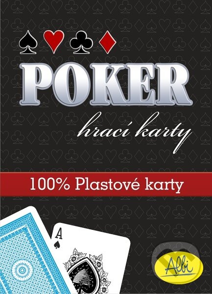 Společenská hra: Poker (hrací karty) (Albi). Albi Společenská hra: Poker (hrací karty) (Albi). Albi