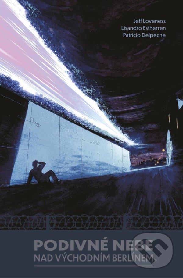Kniha: Podivné nebe nad východním Berlínem (Jeff Loveness). Comics centrum, 2021 Kniha: Podivné nebe nad východním Berlínem (Jeff Loveness). Comics centrum, 2021