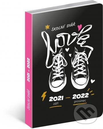Školní diář love (tenisky) září 2021 - prosinec 2022 (Presco Group). Presco Group, 2021 Školní diář love (tenisky) září 2021 - prosinec 2022 (Presco Group). Presco Group, 2021