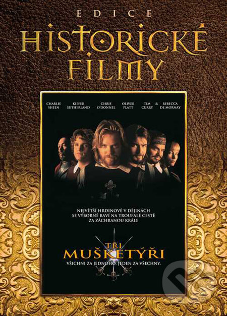 Film: Traja mušketieri (Paul W.S. Anderson a Stephen Herek) (DVD). Magicbox, 1993 Film: Traja mušketieri (Paul W.S. Anderson a Stephen Herek) (DVD). Magicbox, 1993