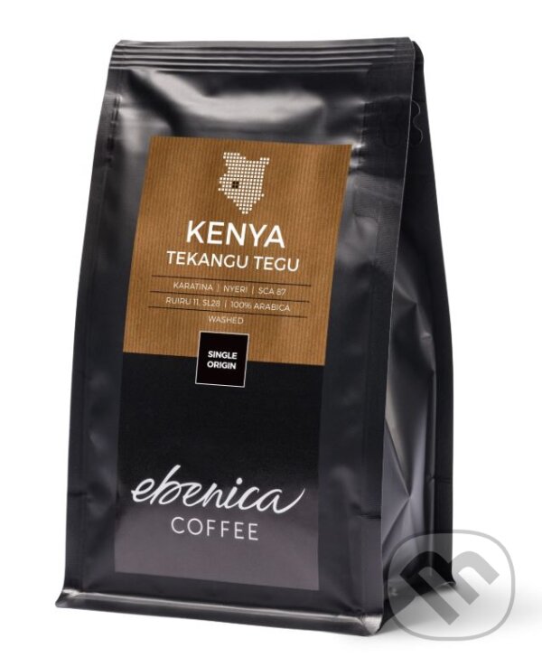 Kávy a čaje: Kenya Tekangu Tegu (EBENICA Coffee). EBENICA Coffee Kávy a čaje: Kenya Tekangu Tegu (EBENICA Coffee). EBENICA Coffee