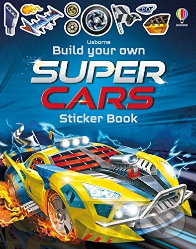 Kniha: Build Your Own Supercars (Simon Tudhope). Usborne, 2021 Kniha: Build Your Own Supercars (Simon Tudhope). Usborne, 2021