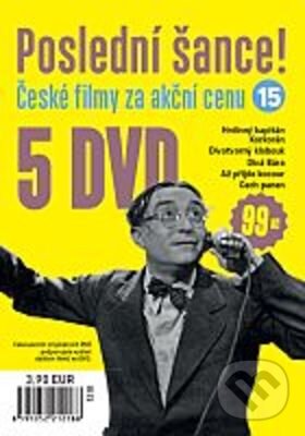 Film: Poslední šance 15 (Filmexport Home Video) (DVD). Filmexport Home Video, 2021 Film: Poslední šance 15 (Filmexport Home Video) (DVD). Filmexport Home Video, 2021