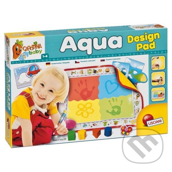Společenská hra: Carotina baby: Aqua Design Pad (Lisciani). Lisciani, 2021 Společenská hra: Carotina baby: Aqua Design Pad (Lisciani). Lisciani, 2021
