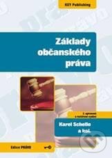 Kniha: Základy občanského práva (Karel Schelle a kolektív). Key publishing, 2010 Kniha: Základy občanského práva (Karel Schelle a kolektív). Key publishing, 2010