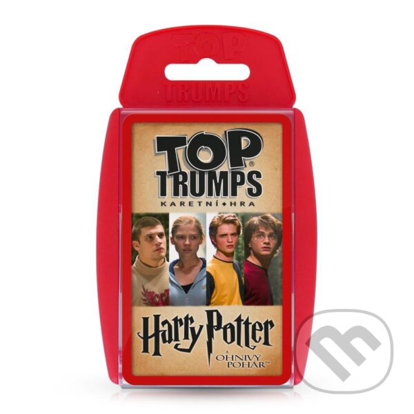 Společenská hra: TOP TRUMPS Harry Potter a Ohnivý pohár CZ (Winning Moves). Winning Moves, 2021 Společenská hra: TOP TRUMPS Harry Potter a Ohnivý pohár CZ (Winning Moves). Winning Moves, 2021