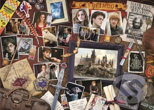 Puzzle: Harry Potter / Vzpomínky na Bradavice (Trefl). Trefl, 2021 Puzzle: Harry Potter / Vzpomínky na Bradavice (Trefl). Trefl, 2021
