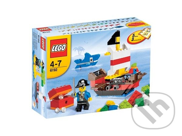 LEGO Kocky 6192 - Piráti - stavebná súprava, LEGO