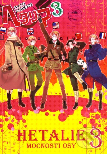 Kniha: Hetalie 3 (Himaruja Hidekaz). Zoner Press, 2010 Kniha: Hetalie 3 (Himaruja Hidekaz). Zoner Press, 2010