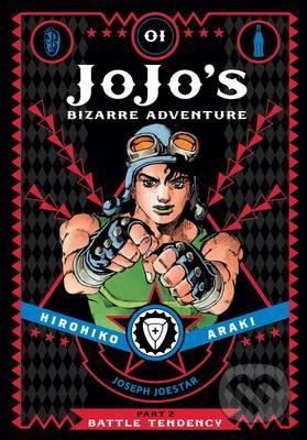 Kniha: JoJo's Bizarre Adventure (Volume 1) (Hirohiko Araki). Viz Media, 2015 Kniha: JoJo's Bizarre Adventure (Volume 1) (Hirohiko Araki). Viz Media, 2015
