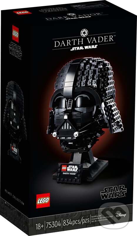 Společenská hra: LEGO® Star Wars™ 75304 Helma Dartha Vadera (LEGO). LEGO, 2021 Společenská hra: LEGO® Star Wars™ 75304 Helma Dartha Vadera (LEGO). LEGO, 2021