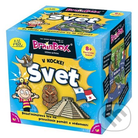 Spoločenská hra: V kocke! Svet (Albi). Albi, 2010 Spoločenská hra: V kocke! Svet (Albi). Albi, 2010