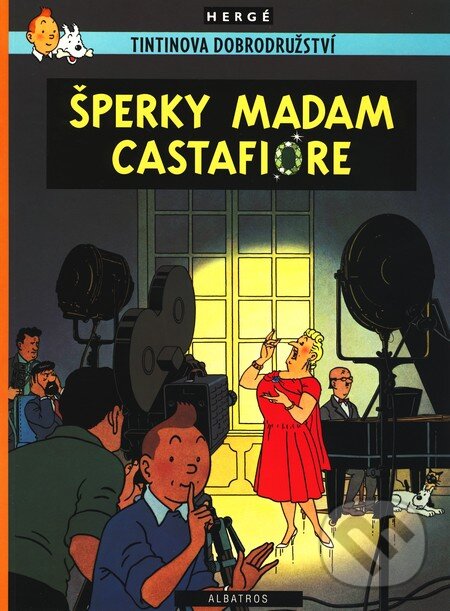 Kniha: Šperky madam Castafiore (Hergé). Albatros CZ, 2010 Kniha: Šperky madam Castafiore (Hergé). Albatros CZ, 2010