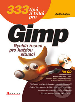 Kniha: 333 tipů a triků pro GIMP (Vlastimil Modr). Computer Press, 2010 Kniha: 333 tipů a triků pro GIMP (Vlastimil Modr). Computer Press, 2010