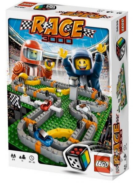 LEGO Stolové Hry 3839 - Race 3000, LEGO