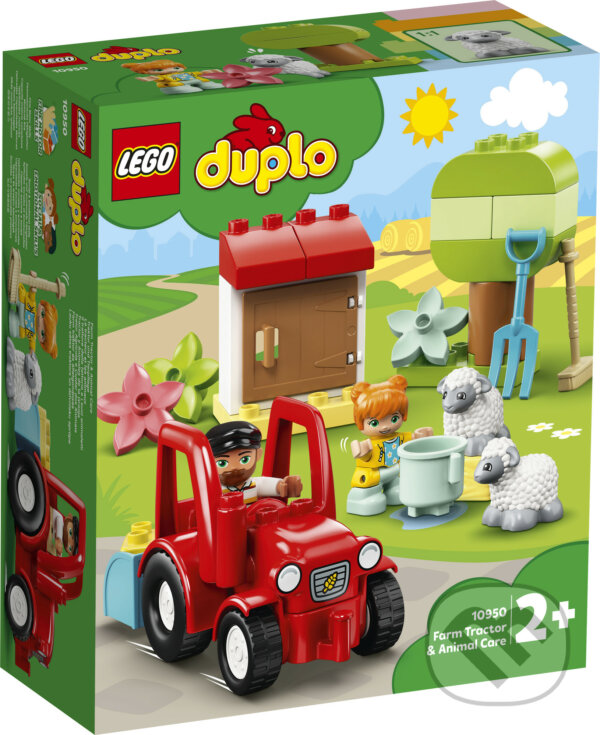 Společenská hra: LEGO® DUPLO® Town 10950 Traktor a zvieratká z farmy (LEGO). LEGO, 2021 Společenská hra: LEGO® DUPLO® Town 10950 Traktor a zvieratká z farmy (LEGO). LEGO, 2021