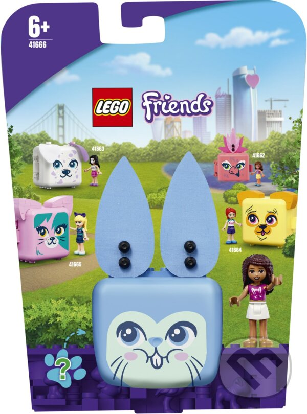 Spoločenská hra: LEGO® Friends 41666 Andrea a jej zajačikovský boxík (LEGO). LEGO, 2021 Spoločenská hra: LEGO® Friends 41666 Andrea a jej zajačikovský boxík (LEGO). LEGO, 2021
