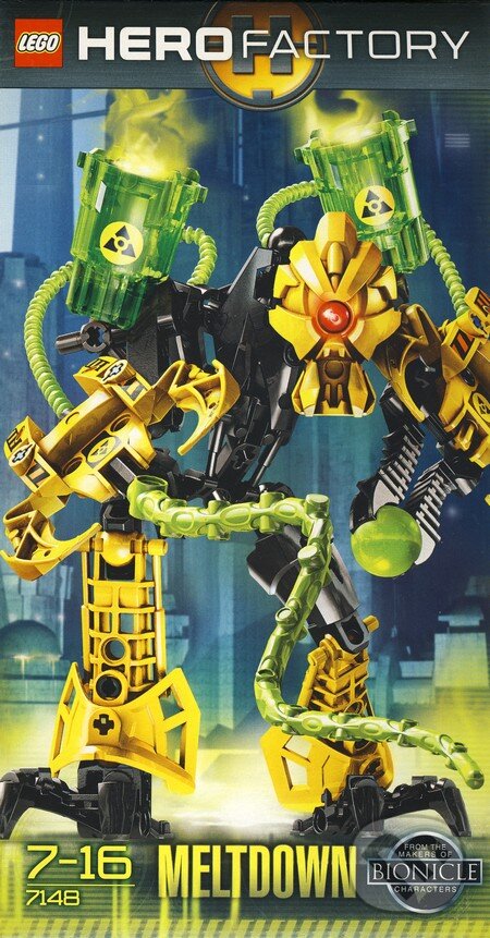 LEGO Hero Facory 7148 - Meltdown, LEGO