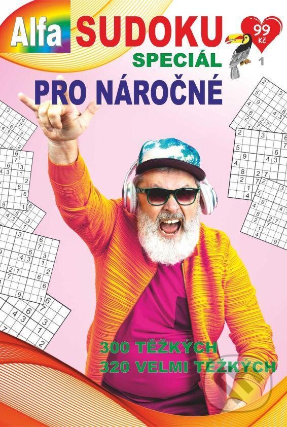 Kniha: Sudoku speciál pro náročné 1/2021 (Alfasoft). Alfasoft, 2021 Kniha: Sudoku speciál pro náročné 1/2021 (Alfasoft). Alfasoft, 2021