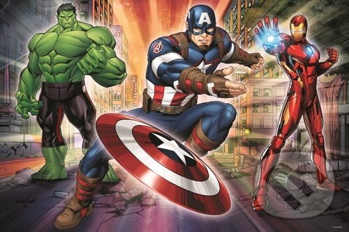 Puzzle: Ve světě Avengers MAXI (Trefl). Trefl, 2021 Puzzle: Ve světě Avengers MAXI (Trefl). Trefl, 2021