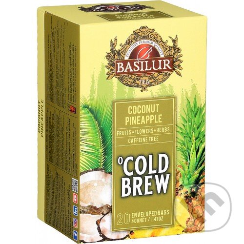 Kávy a čaje: Basilur Coconut Pineapple (Bio - Racio). Bio - Racio, 2021 Kávy a čaje: Basilur Coconut Pineapple (Bio - Racio). Bio - Racio, 2021